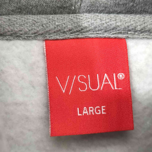 V/SUAL フォトプリント プルオーバーパーカー メンズ import:L