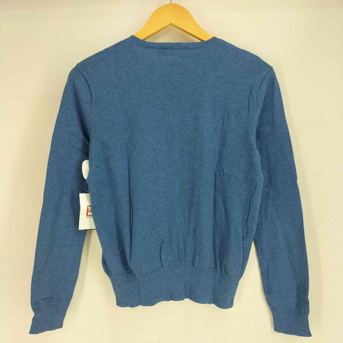 ポロラルフローレン POLO RALPH LAUREN PIMA COTTON ポニー刺繍 ノーカラーカーディガン レディース import:M