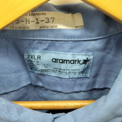 アラマーク ARAMARK 企業ロゴ S/Sワークシャツ メンズ 2XLR