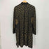 イタリヤ 伊太利屋 レオパード ショール ロング カーディガン ガウン レディース FREE