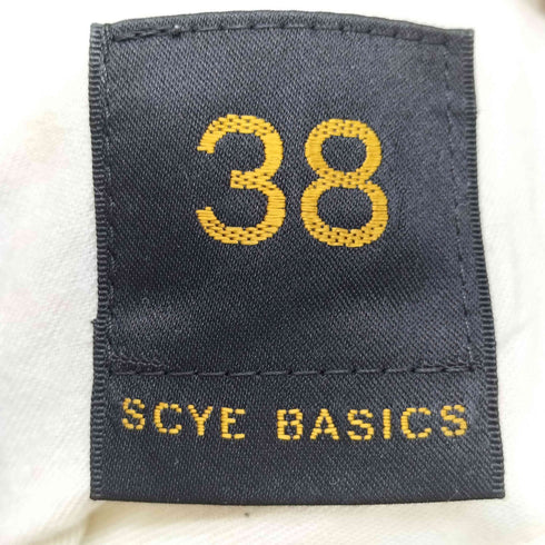 サイ SCYE BASICS San Joaquin Cotton Tapered Pleated Trouser サン ホアキン コットン テーパード プリーツ トラウザー チノ パンツ メンズ 38