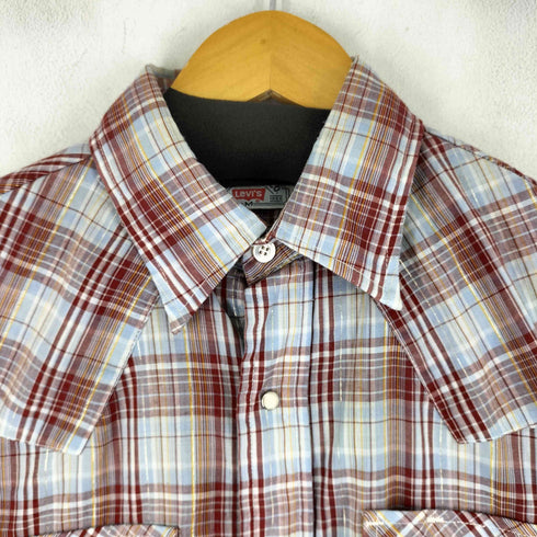 リーバイス Levis チェック ウエスタンシャツ メンズ JPN:M