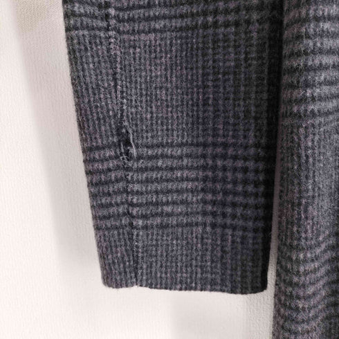 ポロラルフローレン POLO RALPH LAUREN ウール混 ナイロン チェック チェスターコート メンズ import:XS