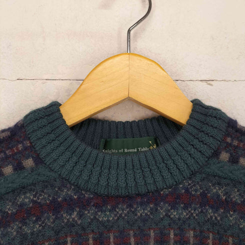 KNIGHTS OF ROUND TABLE 総柄ウールニット レディース import:L