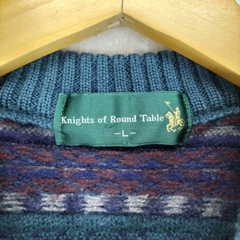 KNIGHTS OF ROUND TABLE 総柄ウールニット レディース import:L