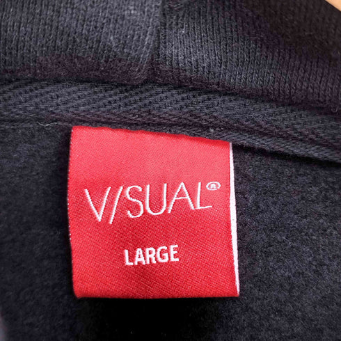 V/SUAL フォトプリント プルオーバーパーカー メンズ import:L