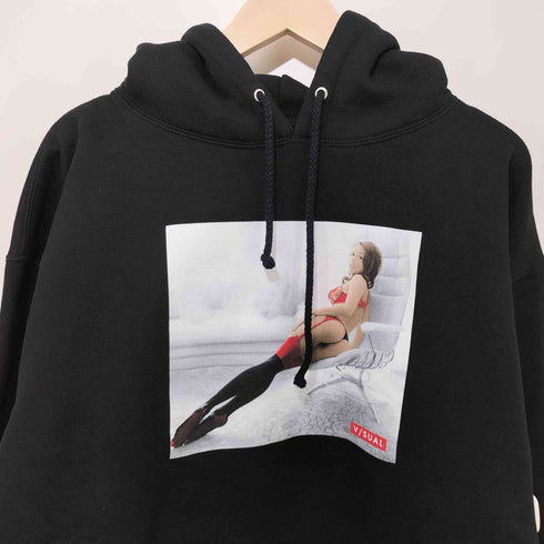 V/SUAL フォトプリント プルオーバーパーカー メンズ import:L