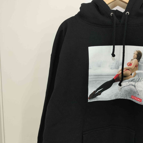 V/SUAL フォトプリント プルオーバーパーカー メンズ import:L