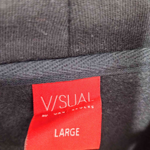 V/SUAL フォトプリント プルオーバーパーカー メンズ import:L