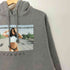 V/SUAL フォトプリント プルオーバーパーカー メンズ import:L