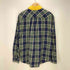 ラコステライブ Lacoste Live Boxy Fit 長袖チェックシャツ メンズ JPN:S