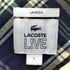 ラコステライブ Lacoste Live Boxy Fit 長袖チェックシャツ メンズ JPN:S