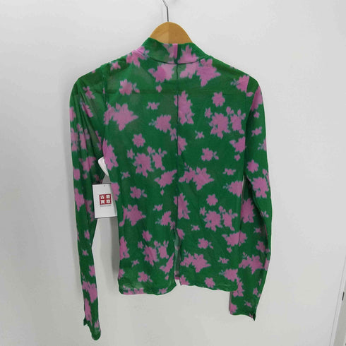 メゾンスペシャル MAISON SPECIAL Flower High Neck Sheer Top レディース FREE