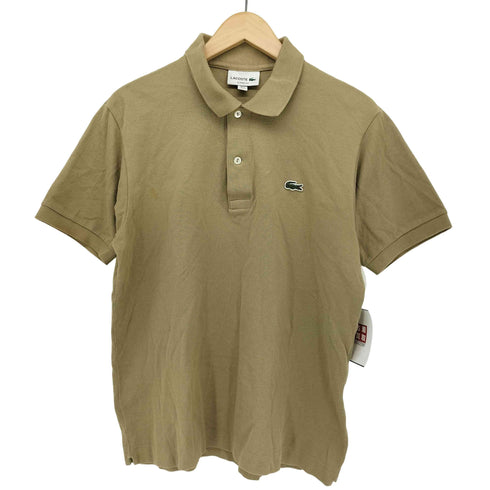 ラコステ LACOSTE L1212 ワンポイント 刺繍 S/S ポロシャツ メンズ import:M