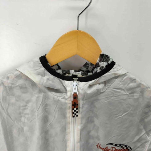 ハーレーダビッドソン HARLEY-DAVIDSON 裏地メッシュ ロゴ刺繍 ナイロンジャケット メンズ