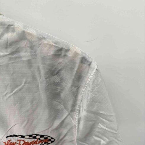 ハーレーダビッドソン HARLEY-DAVIDSON 裏地メッシュ ロゴ刺繍 ナイロンジャケット メンズ