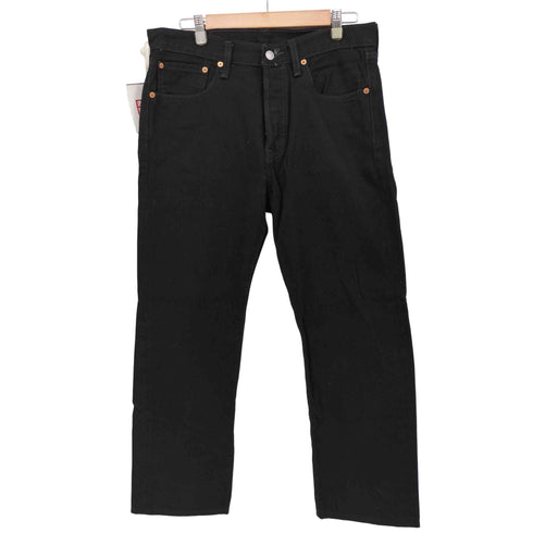 リーバイス Levis 501 後染め ブラック ボタンフライ デニム パンツ メンズ W31 L30
