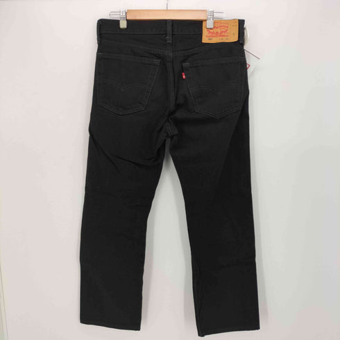 リーバイス Levis 501 後染め ブラック ボタンフライ デニム パンツ メンズ W31 L30