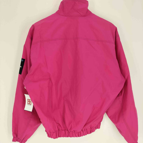 ヘリーハンセン HELLY HANSEN 90S SEA LIFE ロゴワッペン 裏起毛 ナイロン スタンドネック ブルゾン ジャケット メンズ import:L