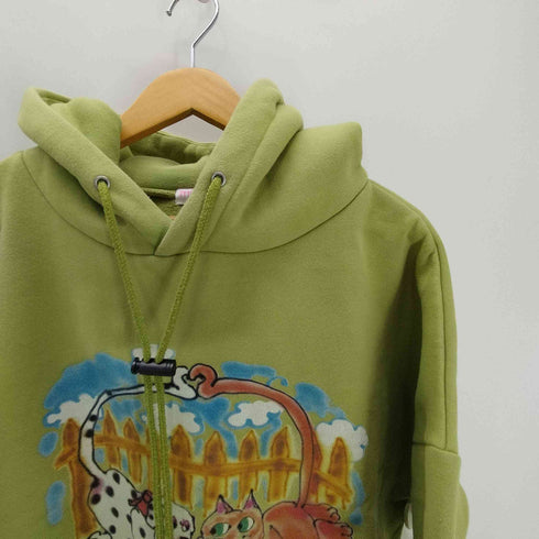 リトルサニーバイト little sunny bite anna hofmann コラボ プリントパーカー レディース import:S