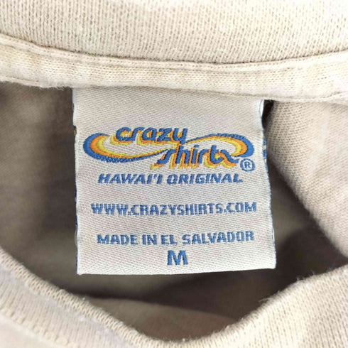 クレイジーシャツ CRAZY SHIRTS 両面プリント S/S Tシャツ メンズ JPN:M