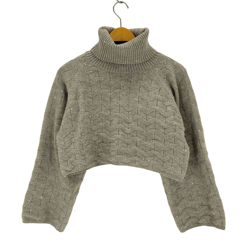 ユーバイスピックアンドスパン U by SPICK&SPAN ラメタートルネックニットプルオーバー レディース