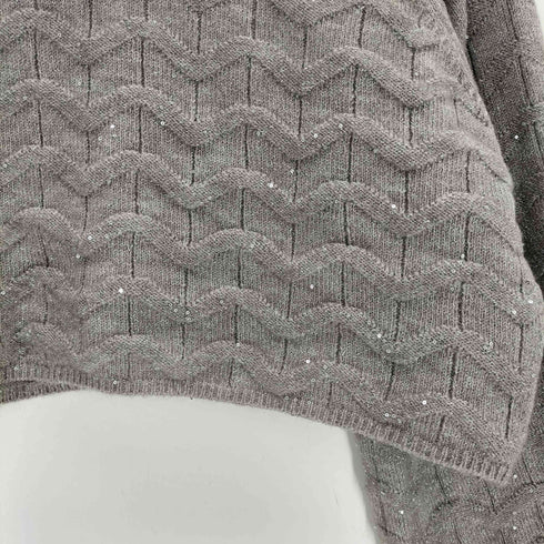 ユーバイスピックアンドスパン U by SPICK&SPAN ラメタートルネックニットプルオーバー レディース