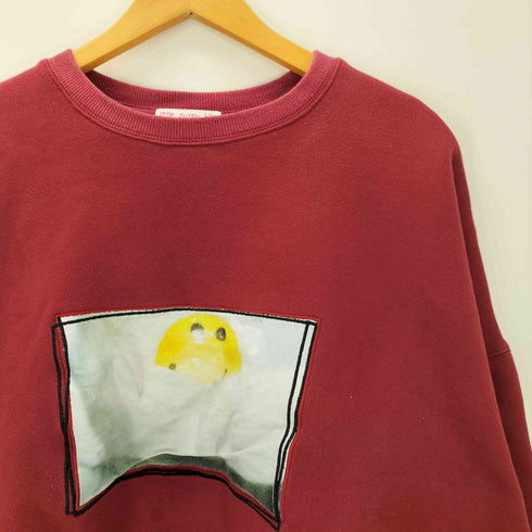 リトルサニーバイト little sunny bite 裏起毛 プリントデザイン スウェット レディース