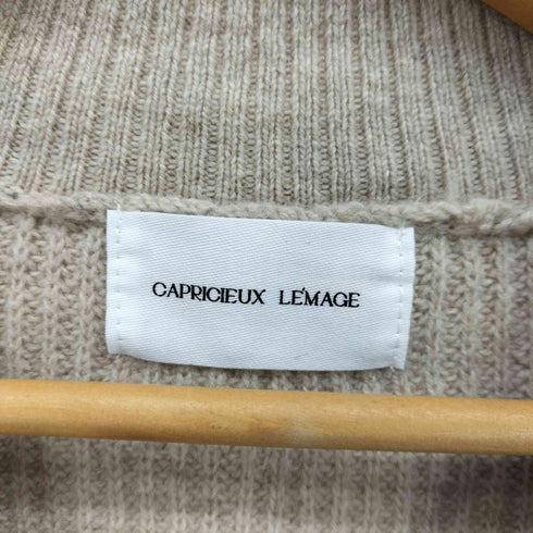 カプリシュレマージュ CAPRICIEUX LEMAGE ウール100Wボタンカーディガン レディース FREE