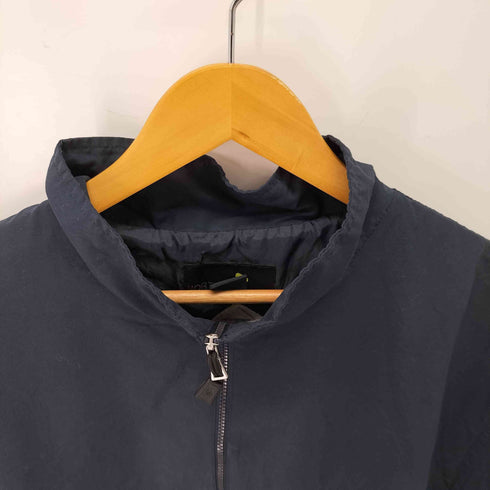 ノースエンド NORTH END バック刺繍S/Sハーフジップトップス メンズ JPN:L