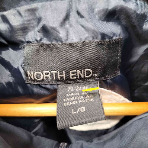 ノースエンド NORTH END バック刺繍S/Sハーフジップトップス メンズ JPN:L