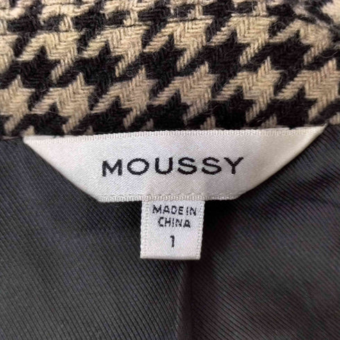 マウジー moussy HOUNDSTOOTH ジャケット レディース JPN:1