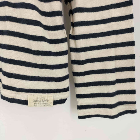 デニムアンドサプライラルフローレン DENIM&SUPPLY RALPH RAUREN ボーダー ボートネック カットソー バスク シャツ メンズ import:S