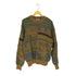 レイクランド Lakeland ウール総柄クルーネックニット メンズ import:L
