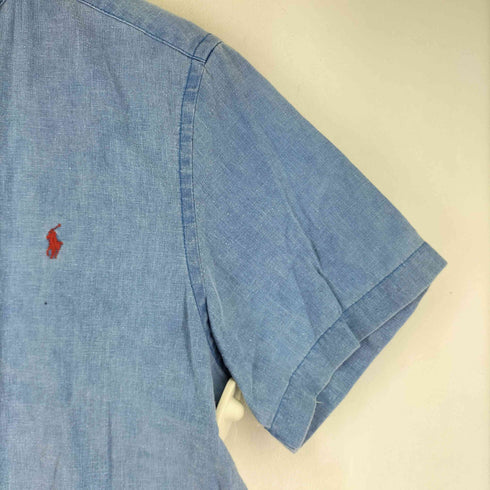 ラルフローレン RALPH LAUREN スモールポニー刺繍 S/S BDシャツ メンズ import:XL