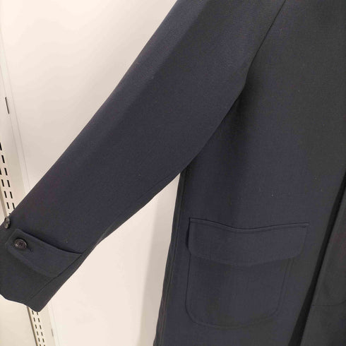 ユナイテッドアローズグリーンレーベルリラクシング UNITED ARROWS green label relaxing 21AW ウーステッドダブルクロス ステンカラーコート メンズ JPN:M