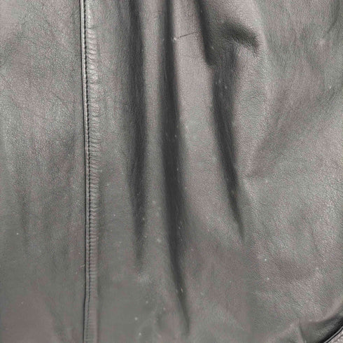 SHINING HEART cow leather カウスキン パワーショルダー レザー ミドルコート レディース FREE