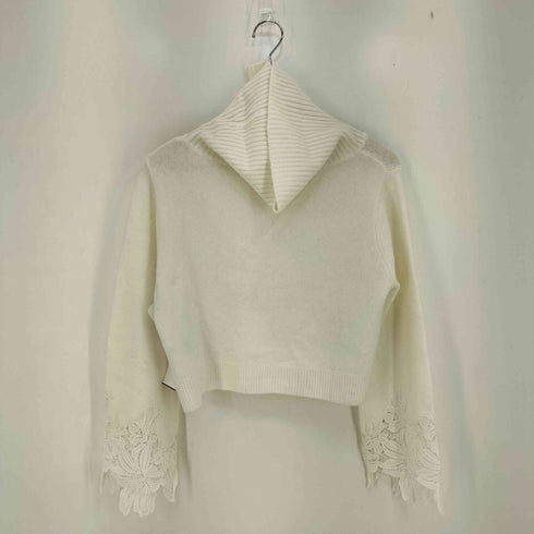 ウィルセレクション WILLSELECTION 刺繍袖ニットプルオーバー レディース JPN:M