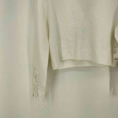 ウィルセレクション WILLSELECTION 刺繍袖ニットプルオーバー レディース JPN:M