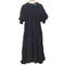 リトルサニーバイト little sunny bite Nylon puff sleeve long dress レディース import:S