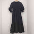 リトルサニーバイト little sunny bite Nylon puff sleeve long dress レディース import:S