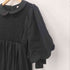 リトルサニーバイト little sunny bite Nylon puff sleeve long dress レディース import:S