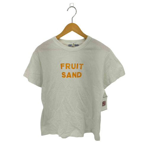 オールドマンズテーラー R&D.M.Co-/OLDMAN’S TAILOR FRUIT SAND プリント クルーネックTシャツ レディース import:M