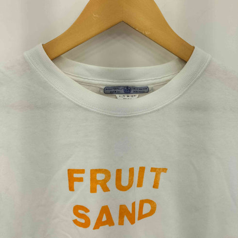オールドマンズテーラー R&D.M.Co-/OLDMAN’S TAILOR FRUIT SAND プリント クルーネックTシャツ レディース import:M