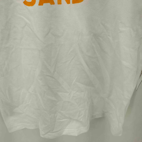 オールドマンズテーラー R&D.M.Co-/OLDMAN’S TAILOR FRUIT SAND プリント クルーネックTシャツ レディース import:M