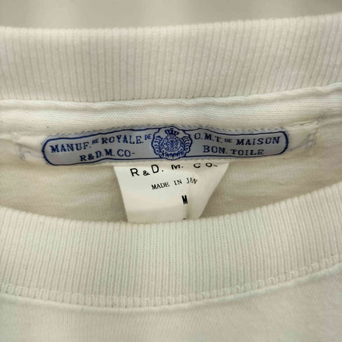 オールドマンズテーラー R&D.M.Co-/OLDMAN’S TAILOR FRUIT SAND プリント クルーネックTシャツ レディース import:M