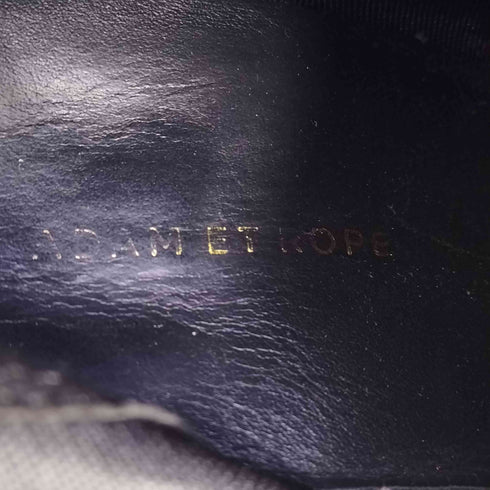 アダムエロペ Adam et Rope レザー ショートブーツ レディース JPN:36