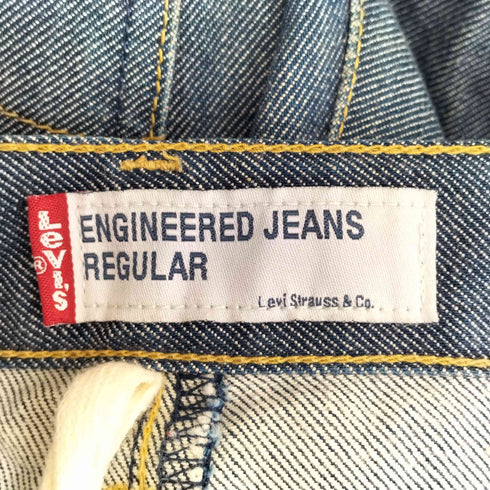 リーバイス Levis 2000年3月製造 ユーロモデル ENGINEERED JEANS 立体裁断 リジット デニムパンツ メンズ 29×32