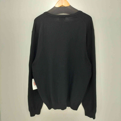 ブルックスブラザーズ 346 BROOKS BROTHERS Vネック 刺繍 メリノウールニットセーター メンズ import:XL