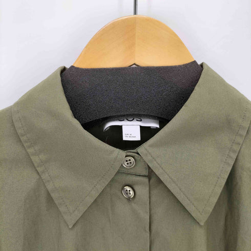 コス COS コットンL/Sシャツワンピース レディース FR:36